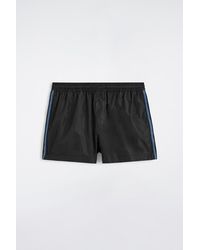 COS - Stripe-Detail Swim Shorts - Lyst