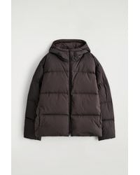 COS - Hooded Down Puffer Jacket - Lyst