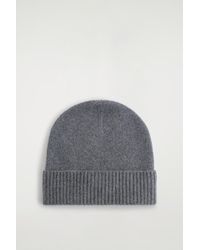 COS - Pure Cashmere Beanie - Lyst