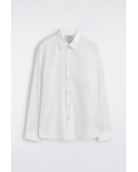 COS - Slim Tailored Cotton-Poplin Shirt - Lyst