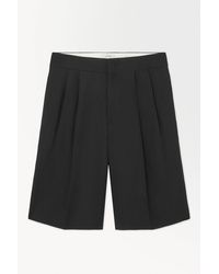 COS - The Pleated Shorts - Lyst