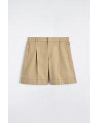 COS - Cotton-Twill Chino Shorts - Lyst