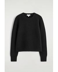 COS - Merino Wool Crew-Neck Sweater - Lyst