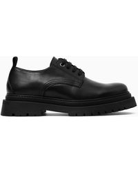 COS - Chunky Leather Derby Shoes - Lyst
