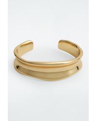 COS - Slim Sculpted Cuff - Lyst