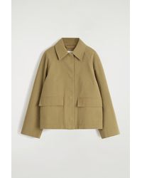COS - Cotton Utility Jacket - Lyst