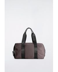 COS - Leather-Detail Duffle Bag - Lyst