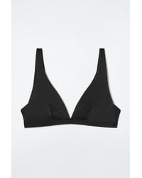 COS - High-apex Bikini Top - Lyst