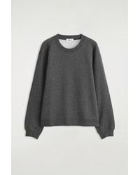COS - Cotton Sweatshirt - Lyst