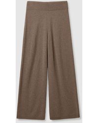 COS Straight-leg Cashmere Pants - Brown
