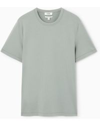 COS - Gebürstetes, Leichtes T-shirt - Lyst