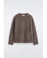 COS - Two-Tone Brushed Pure Cashmere Crew-Neck Jumper - Lyst