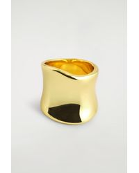 COS - Elongated Sculpted Ring - Lyst