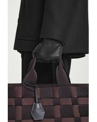 COS - Lederhandschuhe - Lyst