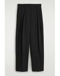 COS - Relaxed Fluid Wide-Leg Trousers - Lyst