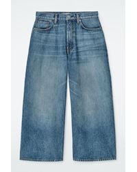 COS - Denim Culottes - Lyst
