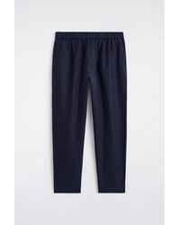 COS - Elasticized Linen Regular-Fit Tapered Pants - Lyst