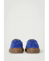 COS - Suede Trainer Boat Shoes - Lyst