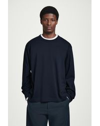 COS - Lockeres Langarmshirt Aus Jersey - Lyst