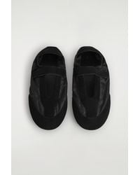 COS - Suede-Nylon Mary-Jane Trainers - Lyst