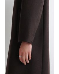 COS - Facettierter Ring - Lyst