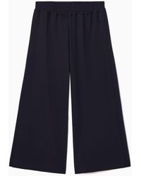 COS - Milano-knit Culottes - Lyst