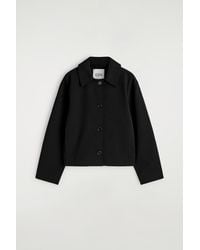 COS - Rounded Jersey Jacket - Lyst