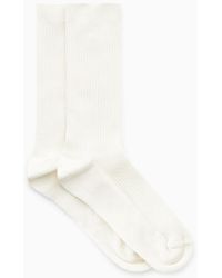 COS - 2-pack Ribbed Socks - Lyst