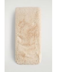 COS - Sciarpa Effetto Pelliccia - Lyst