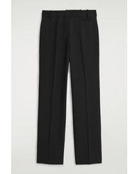 COS - Tailored Wool Slim-Leg Trousers - Lyst
