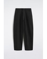 COS - Pleated Relaxed-Fit Barrel-Leg Pants - Lyst