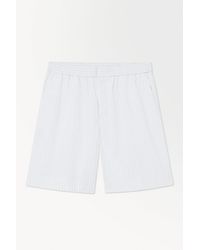 COS - The Pinstriped Shorts - Lyst
