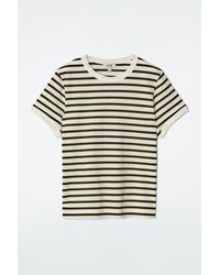 COS - Shrunken Ringer T-Shirt - Lyst