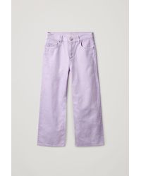 cos high waisted jeans