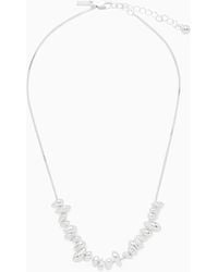 COS - Beaded Box Chain Necklace - Lyst