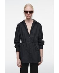 COS - Hemd Mit Kordelzug An Der Taille - Lyst