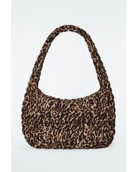 COS - Oversized Quilted Crossbody Bag - Lyst