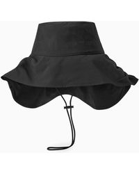 COS Adjustable Bucket Hat - Black