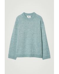 COS - Oversized-Pullover Aus Alpaka-Mix - Lyst