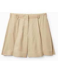 COS - Elegante Seidenshorts - Lyst