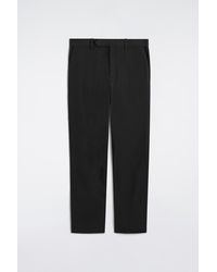 COS - Cotton-Blend Slim-Fit Straight-Leg Pants - Lyst