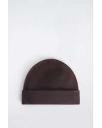 COS - Double-Faced Wool Beanie - Lyst