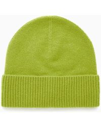 COS - Pure Cashmere Beanie - Lyst