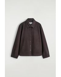 COS - Corduroy Shirt - Lyst