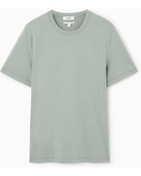 COS - Regular-fit Mid-weight Brushed T-shirt - Lyst