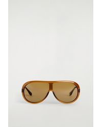 COS - Oversized Aviator Sunglasses - Lyst