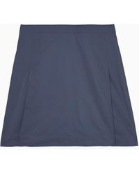 COS - Shell-panel A-line Mini Skirt - Lyst