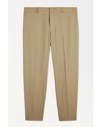 COS - The Straight-leg Wool Trousers - Lyst