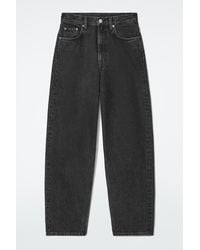 COS - Bay Barrel-Leg Jeans - Lyst