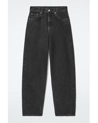 COS - Bay Barrel-Leg Jeans - Lyst